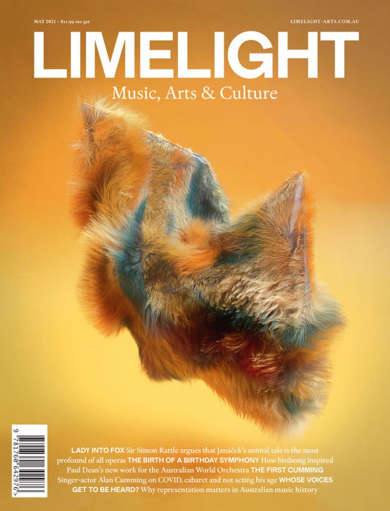 The cover of Limelight's May 2021 magazine