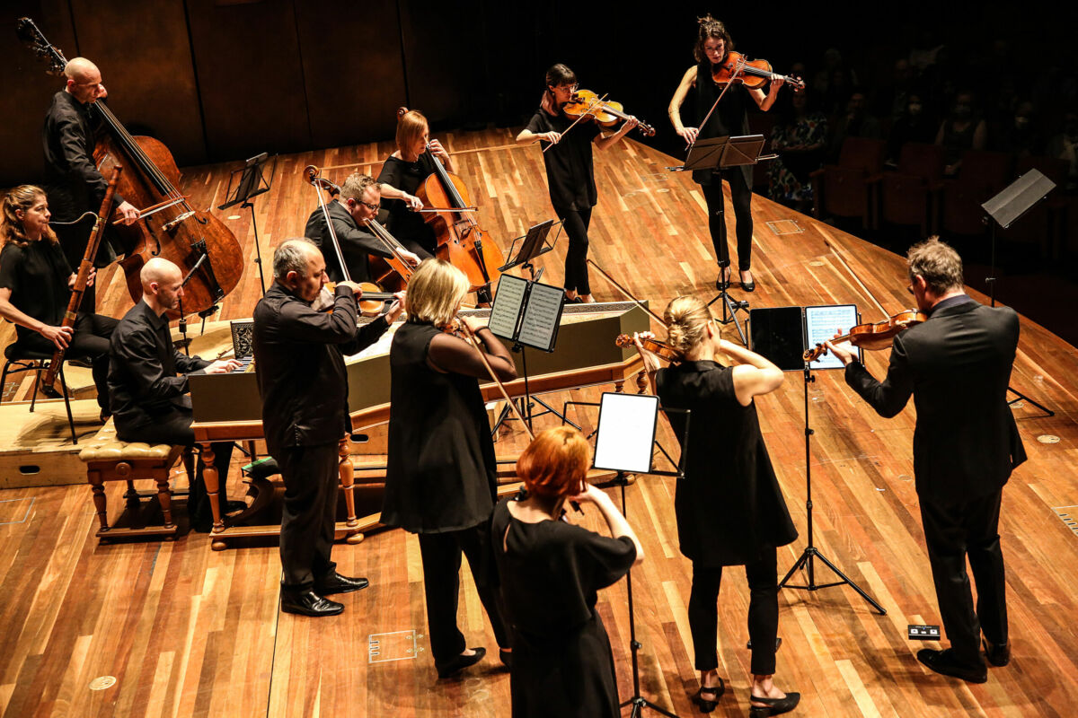 The Australian Chamber Orchestra performing their Bach program, June 2022. Photo © Julian Kingma.