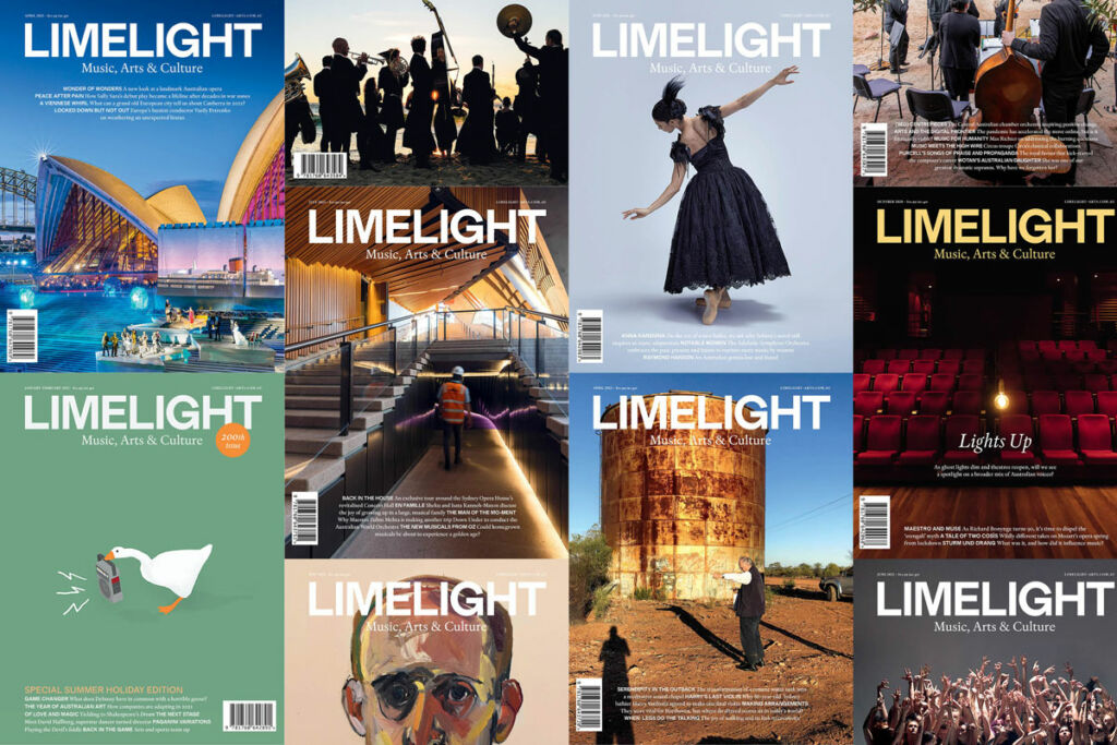 Limelight magazine covers