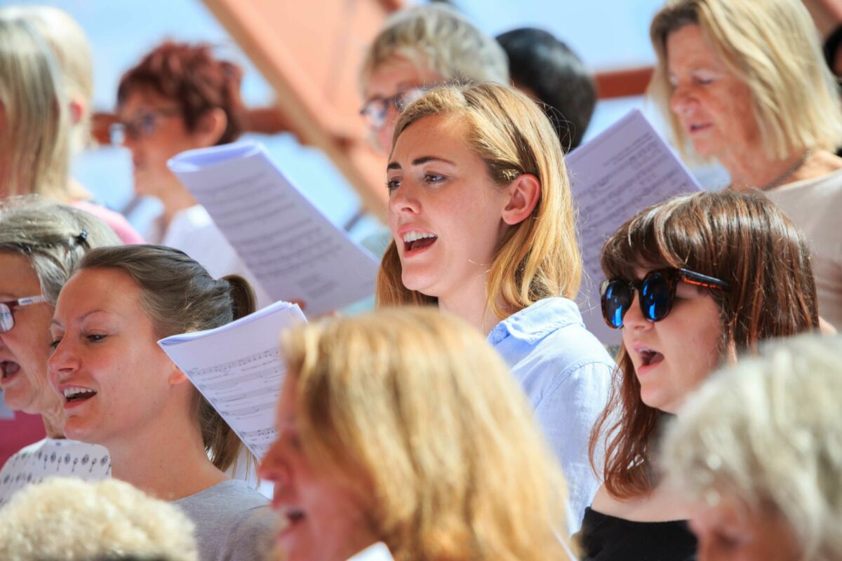Sydney Philharmonia Choirs. Photo © Keith Saunders.