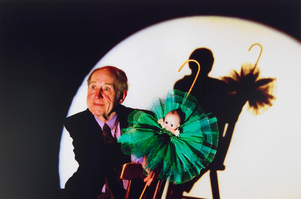 A 2006 portrait of Australian playwrite Ray Lawler by photographer Bill McAuley. Fro the National Portrait Gallery collection.